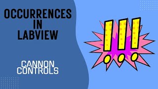 Occurrences in LabVIEW