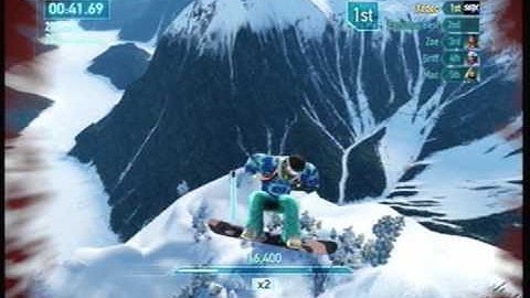 SSX: Rockies -- Extinguisher Tower: The Dagger: Race It 00:52.86