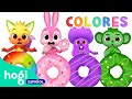 ¡Aprende Colores con Donas Coloridas!🍩 | ¡Qué Rico!🤤 | Colores para Niños | Hogi en español