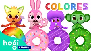 ¡Aprende Colores con Donas Coloridas!🍩 | ¡Qué Rico!🤤 | Colores para Niños | Hogi en español