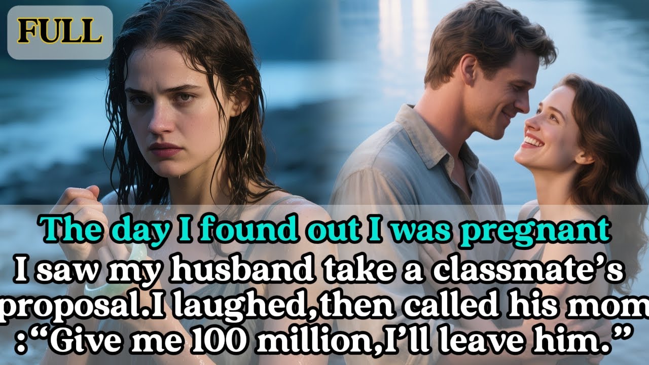 The day I found out I was pregnant, I saw my husband take a classmate’s proposal. I laughed, then...