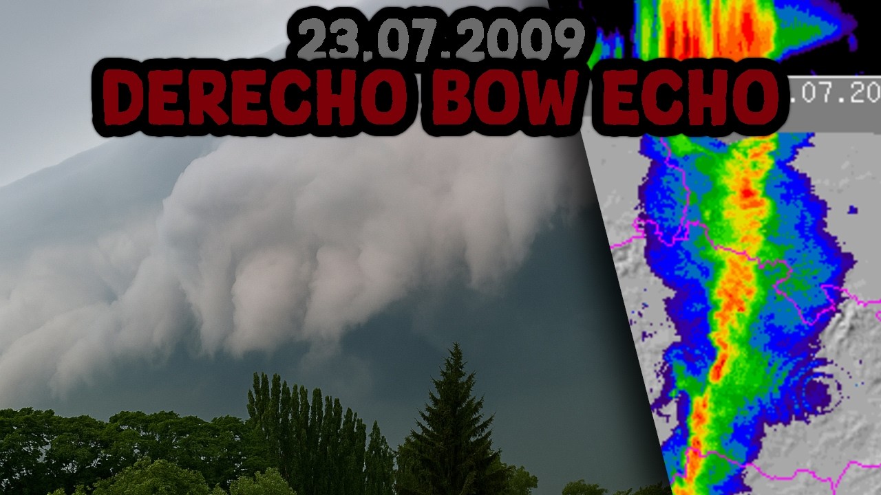 Zapomniany pogodowy armagedon. Niszczycielskie Derecho Bow Echo 23.07.2009