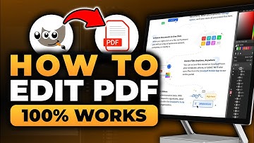 How To Edit a PDF in GIMP (FAST & EASY) | 100% WORKS | NO Yapping, To The Point! | GIMP Edit PDF