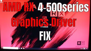 AMD RX 400/500 series graphics driver FIX after Mining Bios Flash for Gaming in (2019)
