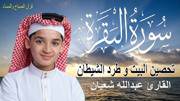 سورة البقرة , الطفل عبدالله شعبان , لتحصين البيت و طرد الشيطان و السحر  Surah Baqara