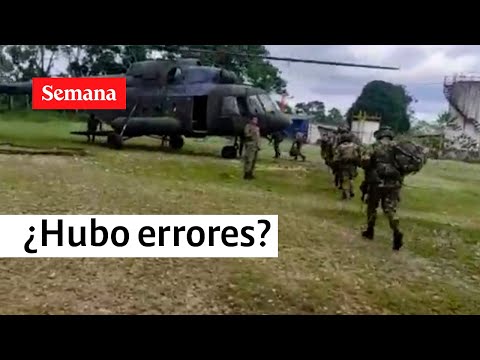 ¿Hubo errores en operación militar en Putumayo? Responde el gobierno | Semana Noticias