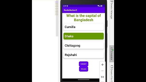 Custom Radio Button Design in Android Studio With Kotlin