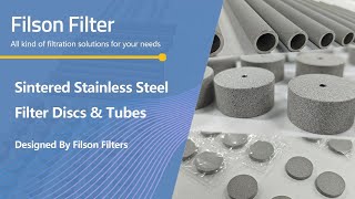 Precision Sintered Stainless Steel Filter Discs & Tubes | Filtration, Aeration & Flame Retardant