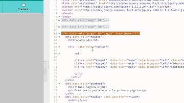Jquery Mobile - Dreamweaver - 3