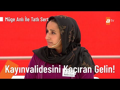 Kayınvalidesini kaçıran gelin canlı yayında -  @MugeAnliatv 8 Mart 2022