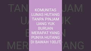 Anda Punya Hutang Riba ingin lepas dari hutang bebas riba yuk join bisnis receh 60rb aja buktikan