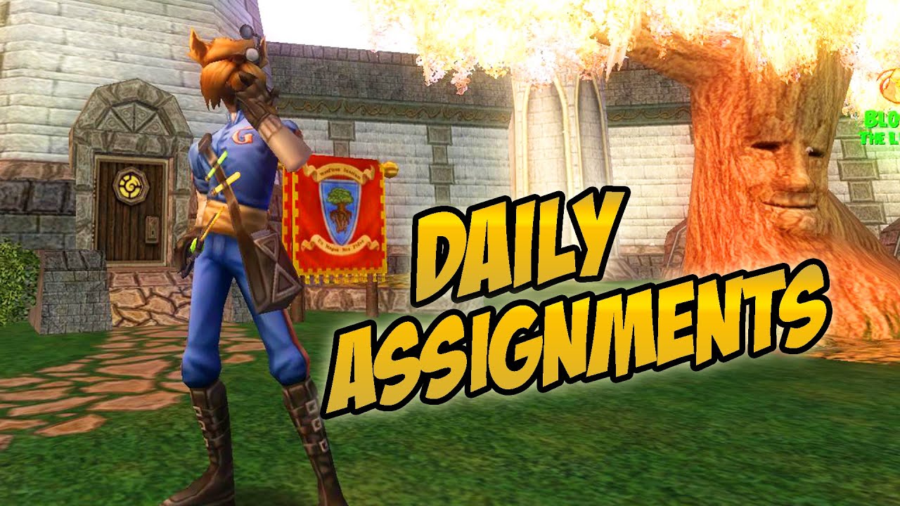daily assignments w101