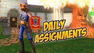 Wizard101: Completing My First Daily Assignment!