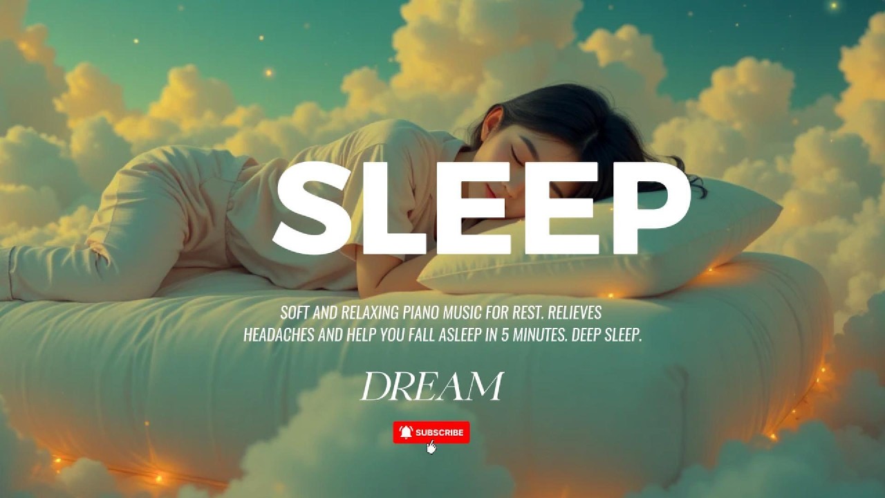 PIANO FOR SLEEP // NO ADS IN BETWEEN* DEEP SLEEP Music for Fast Sleep