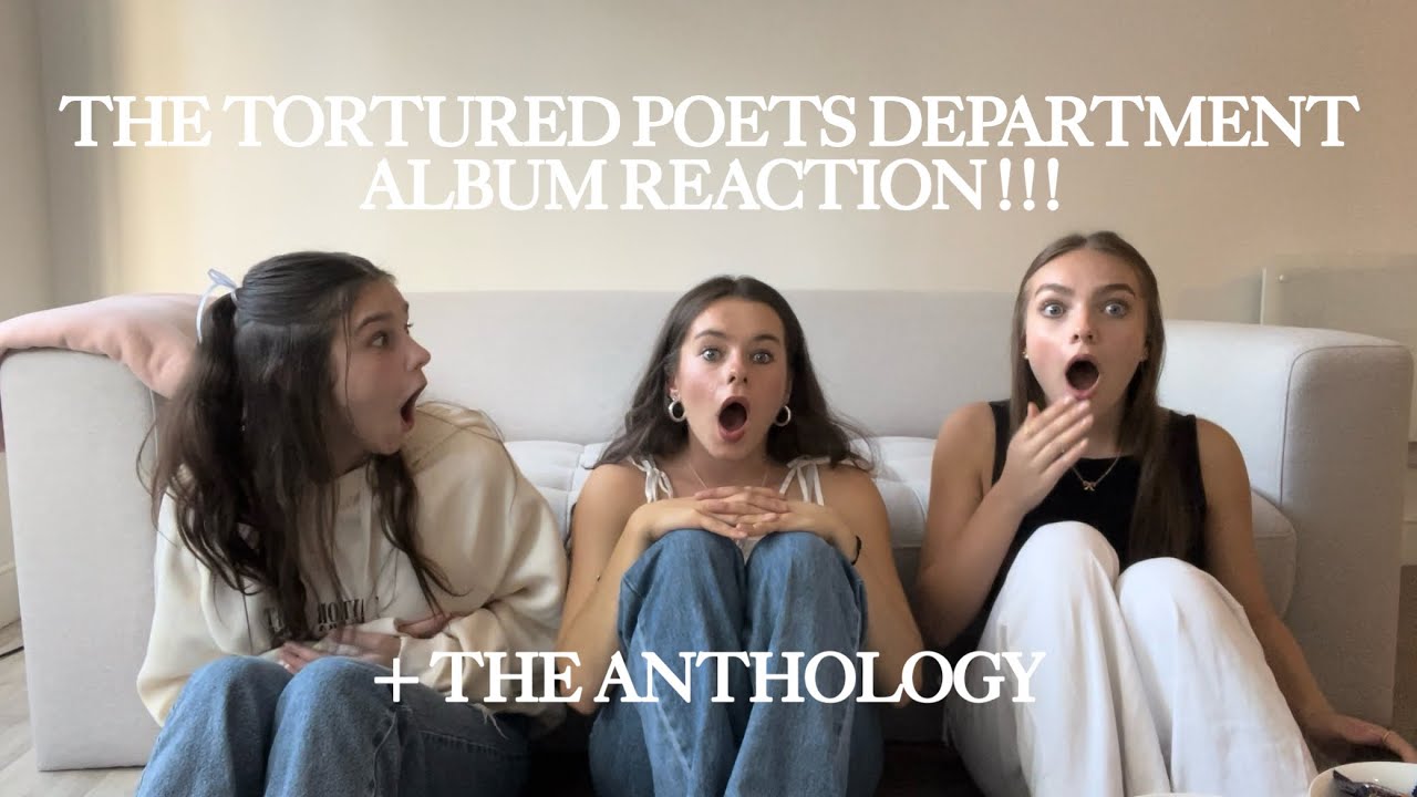 THE TORTURED POETS DEPARTMENT ALBUM REACTION + THE ANTHOLOGY TRACKS!!!
