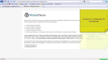 Instalando Wamp e Wordpress