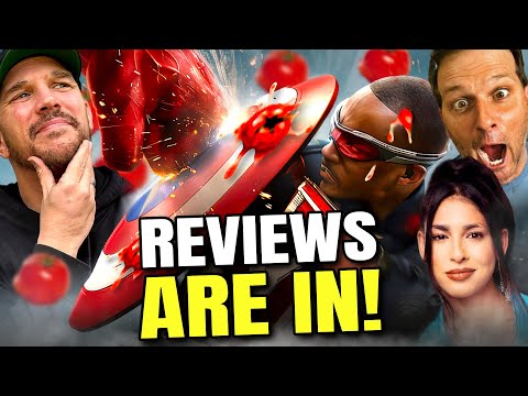CAPTAIN AMERICA BRAVE NEW WORLD Reviews Are In!