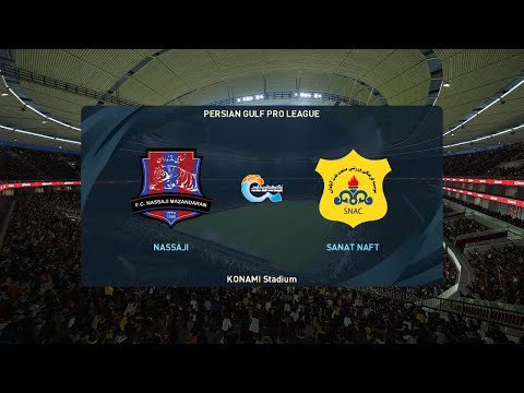 Sanat Naft Abadan vs Sepahan SC (13/10/2022) Persian Gulf Premier League  PES 2021 