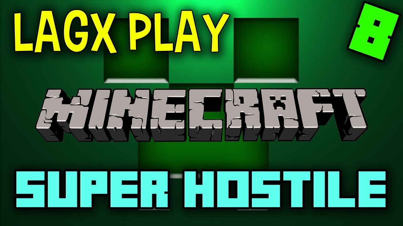 CREEPERS EVERYWHERE D: - LAGx Play Minecraft Super Hostile: Sea of Flame II - Episode 8