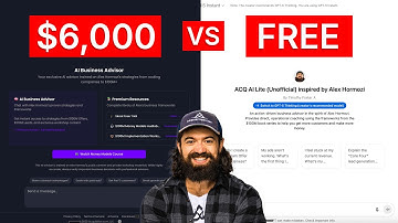 Alex Hormozi’s $6,000 AI Tool vs FREE CustomGPT