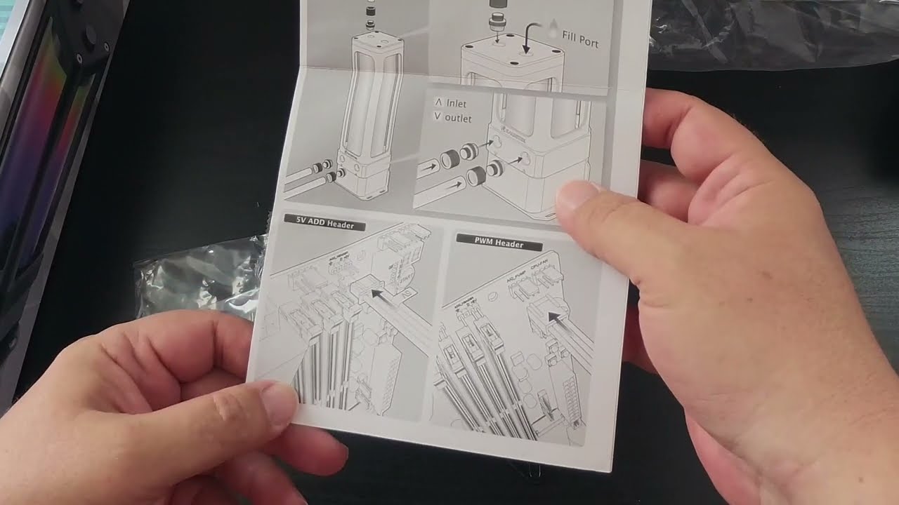 Raijintek ANTILA D5 EVO RBW pump with AGB, . СБОРКА СИСТЕМЫ ЖИДКОСТНОГО ОХЛАЖДЕНИЯ.