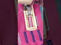 Precise Buttonhole Stitch Using an Old Manual Machine #sewingprecision #buttonhole #vintage