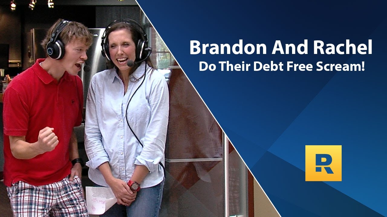 Brandon and Rachel’s Debt Free Scream! Paid off 8,000 in 3.5 Years