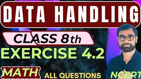 NCERT Class 8 Maths | Chapter 4 Data Handling | Exercise 4.2 | Probability | By Shaheen PCME