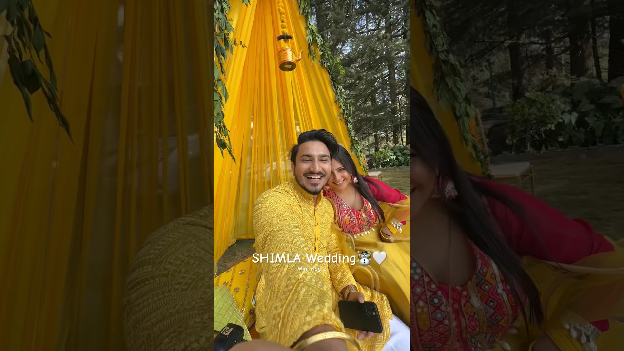 Shimla Wedding | Mini Vlog 2 | #youtubeshorts #jahaann #shorts