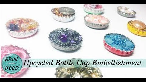 Upcycled Bottle Cap Embellishments