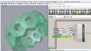 Grasshopper HoneyComb ring builder