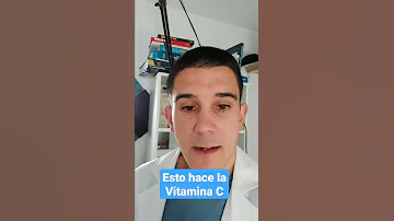 ¿Qué ocurre cuando se empieza a consumir vitamina C?