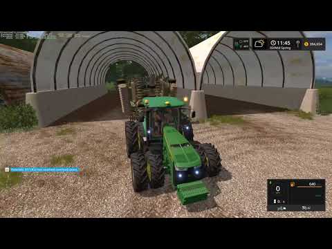 Farming Simulator 17 | Cultivating On Upper Mississippi River Valley Map With Seasons Mod