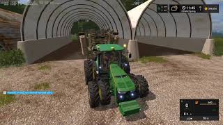 Farming Simulator 17 | Cultivating on Upper Mississippi River Valley map with Seasons Mod