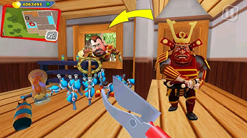 Dark Riddle New Update 15.1( Mod Skin SAMUZAI )Mixed Game Play part.44