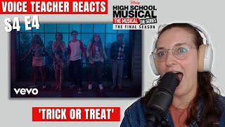 HALLOWEEN SPOOKTACULAR 🎃 - Voice Teacher Reacts to HSMTMTS S4E4 "Trick or Treat" - Lili Roussakis