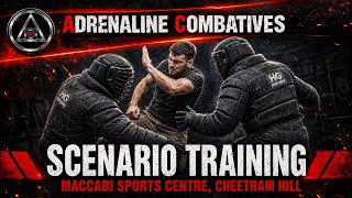 Scenario Training at Maccabi Sport Centre Cheetham Hill - Adrenaline Combatives - Julien Masson