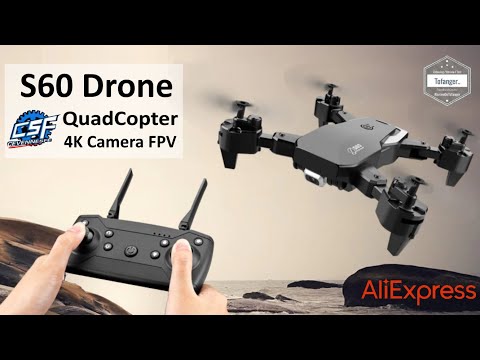 CSF S60 Quadcopter - S60 Dual Camera FPV Drone - S60 4K HD Drone - Unboxing