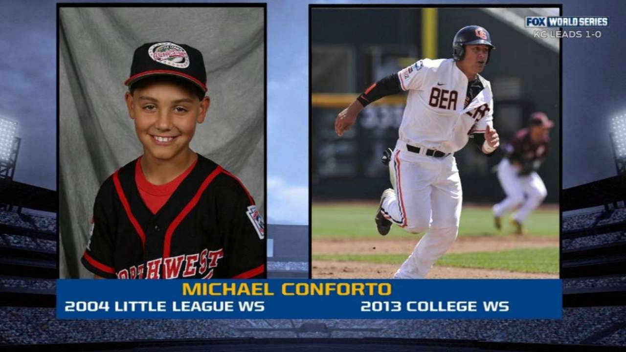 Conforto shaped by Little League WS experience