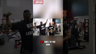 Gym Legends  Lee Labrada and Shawn Ray Pose Down!  #bodybuilding #viral #viralshorts