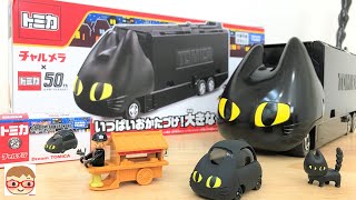 【トミカ】チャルメラ くろネコカー おかたづけセット