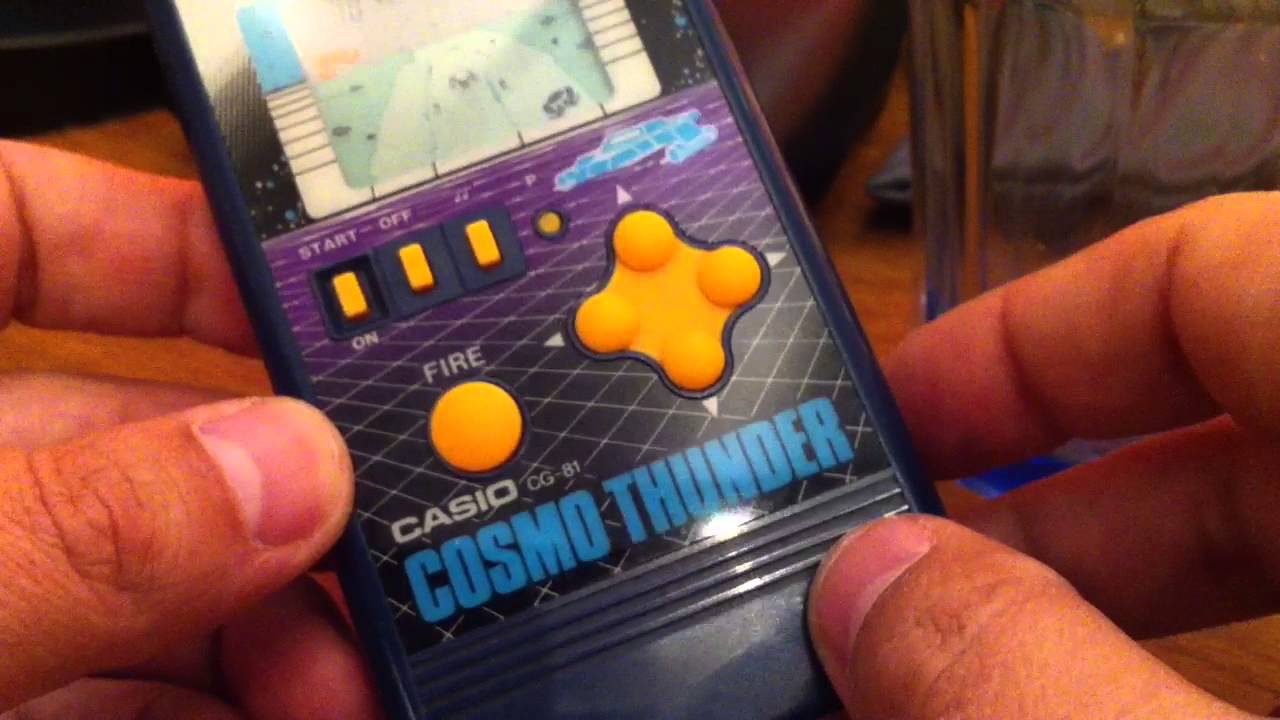 Mark Plays... Casio LCD Game Cosmo Thunder (Astronef) - YouTube