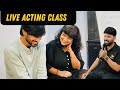 Acting class live by vinay shakya