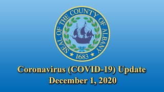 Coronavirus (COVID-19) Update (December 1, 2020)