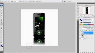 Photoshop tutorial:Easy way to create an effective reflection using the eraser tool
