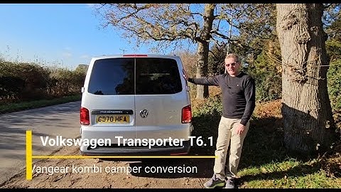 Volkswagen Transporter kombi/crew cab t6.1 with a Vangear camper conversion 