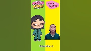 Squid Game vs Avatar World #sprunki #squidgame #squidgame2 #tocaboca#avatarworld #funny #tocaboca