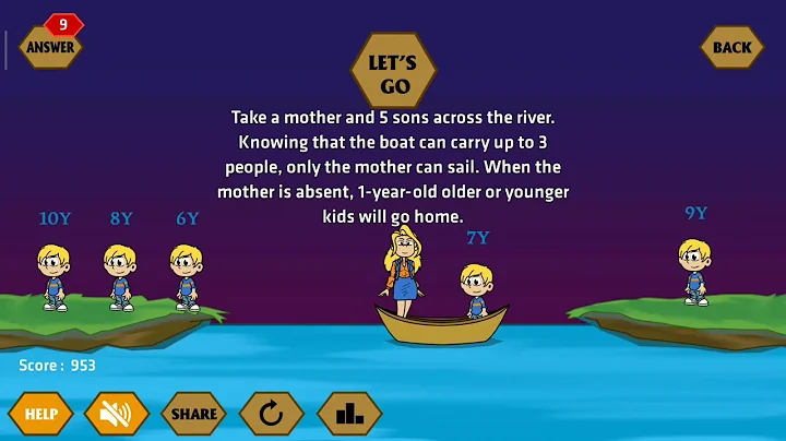 River IQ Chapter 2 mother and 5 sons kids Puzzle solved