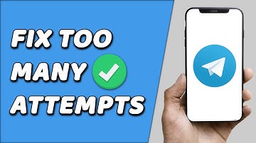 How To Fix Too Many Attempts Please Try Again Later In Telegram (EASY)