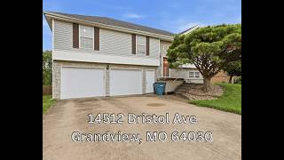 FOR SALE:  14512 Bristol Ave, Grandview, MO 64030